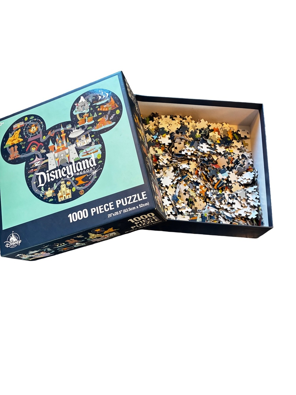 Disney Parks 1000 Piece Puzzle Set Disneyland & Walt Disney World Complete - Picture 3 of 7